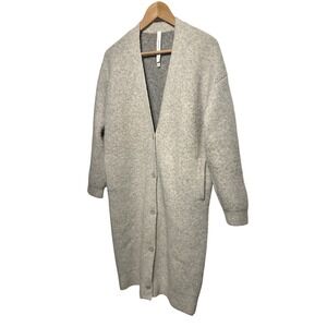 Aritzia The Group by Babaton Wool-Yak Blend Longline Cardigan Gray Size 1 (S/M)‎